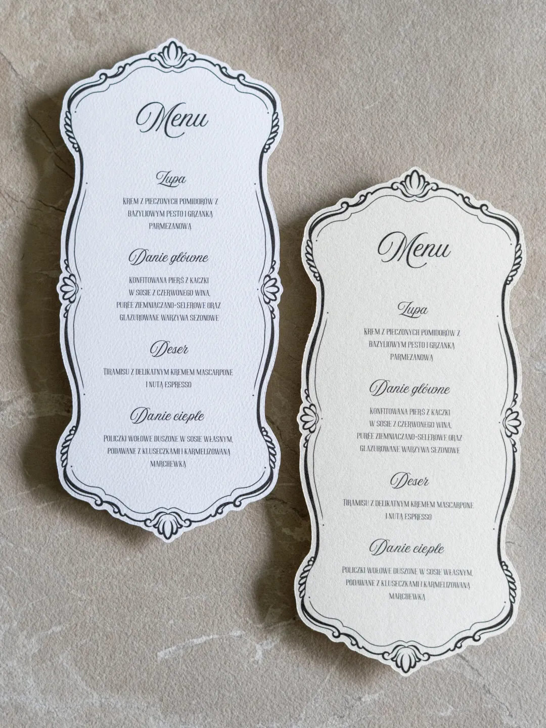Menu - Marlena